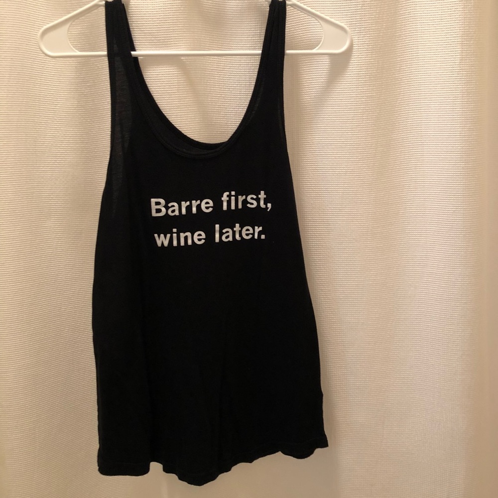 Barre tank. Size S/XS. GUC